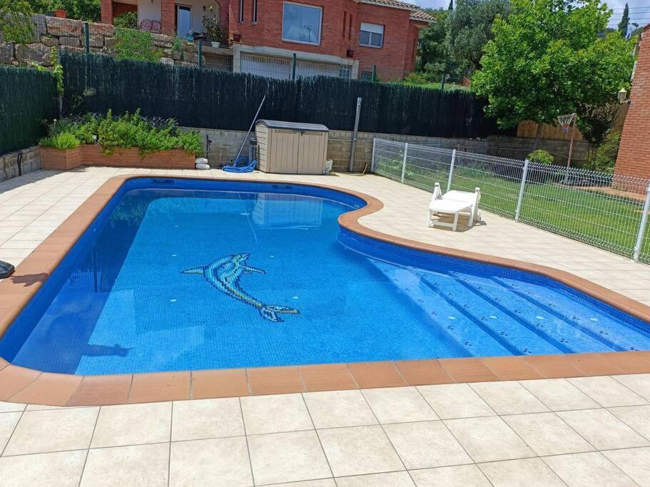 Villa Casa Con Jardin Y Piscina Privada. à Santa Eulalia de Ronsaná Extérieur photo